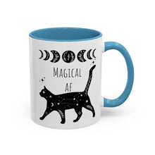 Magical Af mug Black Cat Lover Celestial moon gift Halloween gift Christmas mug gift for mom gift mug gift for him gift for wife Coffee Mug