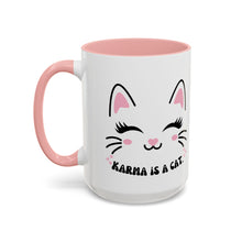 Karma is a cat cat mug Funny Cat Coffee Mug swift with My Cat Lover Cat Mug Funny Coffee Cup Cat Lady Gift Cat Lover Gift Cat Mom christmas