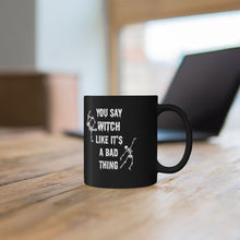Halloween mug Witchy gift Spooky things mug I like spooky this and word fuck funny gift best friend gift Christmas Black Mug (11oz, 15oz)