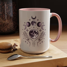 Celestial mug Mystical moon mug Witchy vibes gift magical hands Magic lover Mug Cat Gift for cat lovers coffee mug Cat mom Christmas gift