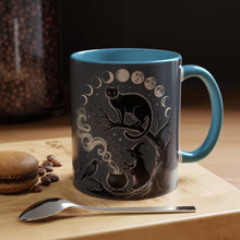 Halloween witchy mug Mystical moon phases mug Witchy vibes gift magical hands Magic lover Mug Cat Gift for coffee mug Cat mom Christmas