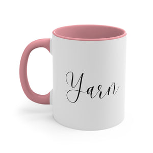 Yarn lover mug Crochet lover gift yarn lover gift knitting gift creativemaker gift coffee gift tea gift for her gift for him Coffee Mug 11oz