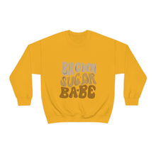 Brown Sugar Babe sweatshirt, Brown Beauty shirt, Birthday gift for her, Melanin sweatshirt, Unisex Heavy Blend Crewneck Sweatshirt