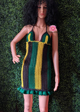 Ruffle Jamaican dress festival jamaican dress black short crochet dress bikini cover beach bikini dress cover festival dress crochet