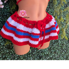 Puerto Rico crochet outfit pattern crochet Outfit Pattern, PR skirt pattern Top Pattern