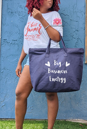 Big Business energy bag, travel tote