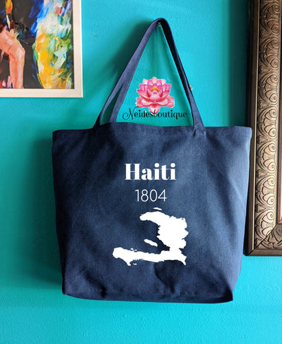 Haiti 1804 Bag,  travel tote, Caribbean bag