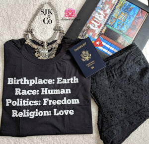 Human Race shirt, Manifest and chill tee, Short-Sleeve T-Shirt
