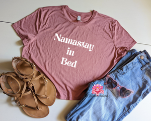 Namastay in Bed Crop top