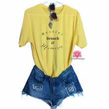 Besties, Brunch and Mimosas Tshirt, Brunch shirt, Short-Sleeve Unisex T-Shirt