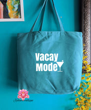 Vacay Mode Tote, A little Hurricane tote, travel tote, travel bag