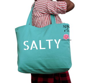 Salty Tote, travel tote, travel bag