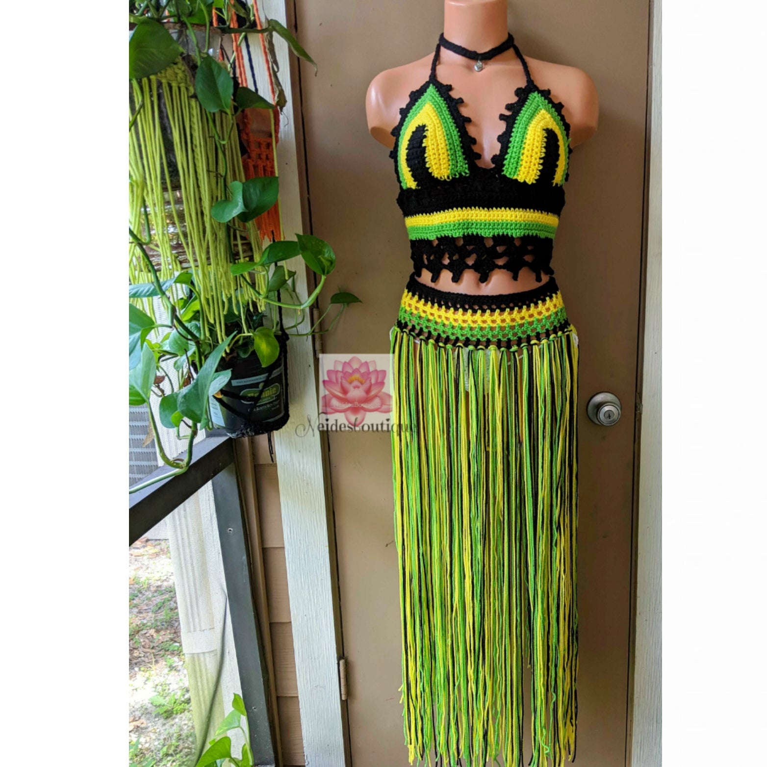 Jamaican crochet outfit, Jamaican festival outfit Neides-Boutique Jamaican crochet outfit, Jamaican festival outfit Neides-Boutique