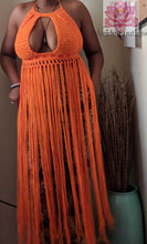 Festival bralette, Pumpkin(orange) color, fringe bralette, crochet Fringe top, festival clothing