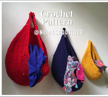 Basket Pattern  for crochet laundry bag, pdf file