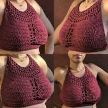 Crochet bralette, Burgundy halter top crochet halter top, crochet crop top, color, bohemian clothing, bohochic, women festival clothing