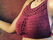 Crochet bralette, Burgundy halter top crochet halter top, crochet crop top, color, bohemian clothing, bohochic, women festival clothing