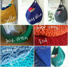 Pattern for Large Gray laundry bag, PDF file Crochet pattern, Dorm room storage, Kitchen storage, Yarn basket, clothing basket, hanging storage, toys storage, home decor