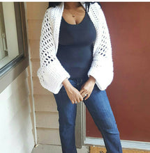 Crochet Cardigan Bohemian Wedding Beige, White, Yellow Christmas present, Valentine's day gift Shrug fall fashion Kimono clothing cover up crochet shrug, bohemian