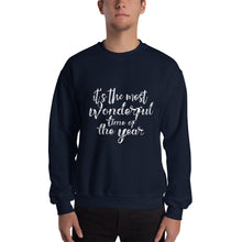 Holiday Sweatshirt, it's the most wonderful time of the year sweatshirt