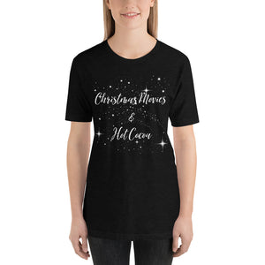 Christmas movies and hot cocoa tee, Short-Sleeve Unisex T-Shirt