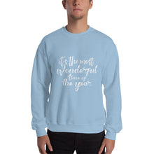 Holiday Sweatshirt, it's the most wonderful time of the year sweatshirt