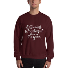 Holiday Sweatshirt, it's the most wonderful time of the year sweatshirt