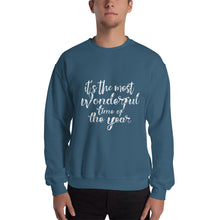 Holiday Sweatshirt, it's the most wonderful time of the year sweatshirt
