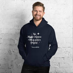 Once upon a time, Rumpelstiltskin,funny sweatshirt,All magic comes with a price,graphic,Sweatshirt,best friend gift,adults gift,humor,funny