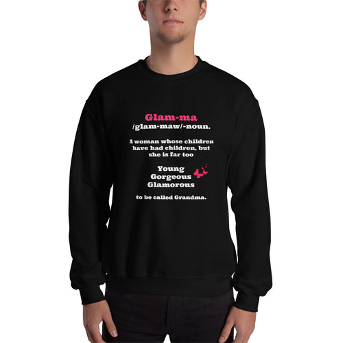 Glamma gift, Grandma Sweatshirt, Christmas, Mother's day gift Valentine's day gift, gift for her, proud grandmother,winter fashion, fall