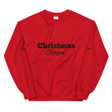 Christmas Obsessed Sweatshirt, Gift for her, Best friend gift, Unisex Sweatshirt