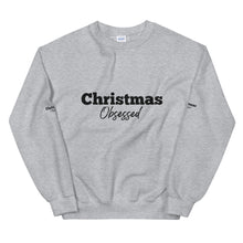 Christmas Obsessed Sweatshirt, Gift for her, Best friend gift, Unisex Sweatshirt